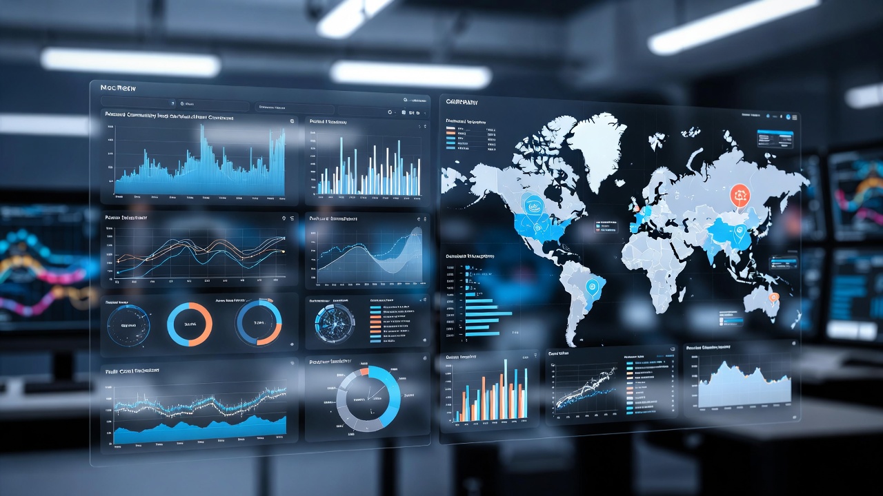 Data analytics visualization